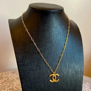 Repurposed Authentic Chanel Charm Necklace